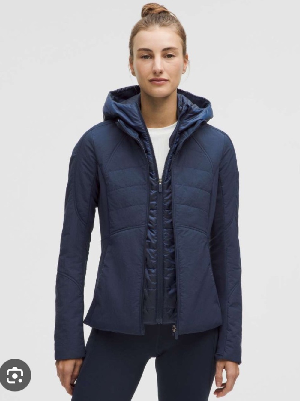 Excellent Condition lululemon athletica Navy Another Mile Jacket Size 6